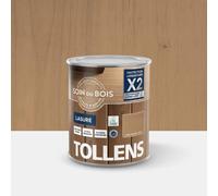 Lasure extérieure Soin du bois Tollens effet chêne naturel satin 1L
