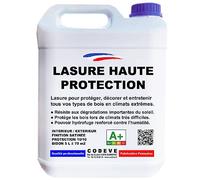 Lasure Haute Protection - Codeve Bois/Chêne doré - 5L - Intérieur/extérieur - Pour Une Protection Optimum De Vos Bois En Climat Extrême.