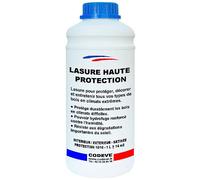 Lasure Haute Protection - Codeve Bois/Incolore - 1L - Intérieur/extérieur - Pour Une Protection Optimum De Vos Bois En Climat Extrême.