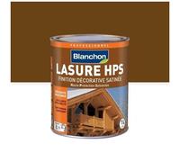 Lasure haute protection solvantées - chêne moyen - 1 litre - HPS BLANCHON