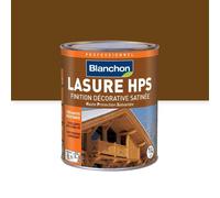 Lasure haute protection solvantées - chêne moyen - 1 litre - HPS BLANCHON