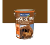 Lasure haute protection solvantées - chêne moyen - 5 litres - HPS BLANCHON