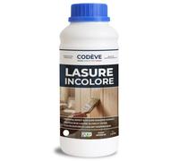 Lasure Incolore - Codeve Bois - 1L - Intérieur/extérieur - Pour Garder La Transparence Des Veines Du Bois Sans Les Masquer.