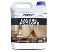 Lasure incolore - CODÈVE BOIS - 5 L - Acrylique - Satiné - Intérieur