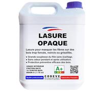 Lasure Opaque - Codeve Bois/Chêne foncé - 20L - Intérieur - Pour Masquer Les Veines D'un Bois Trop Foncé, Grisé, Noirci Ou Taché.