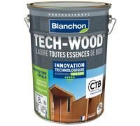 Blanchon – Lasure Tech-Wood pour bardages et bois verticaux – Chêne rustique 5 L (CFG00226)