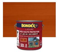 Bondex Lasure pour bois Très haute protection 8 ans Teck 2,5 L