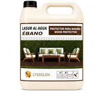 Lasure protectrice en bois à l'extérieur satiné LYSSOLEN (0,750 ml, Ébano)