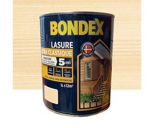 Lasure satinée incolore ultra classique 5 ans - 1L