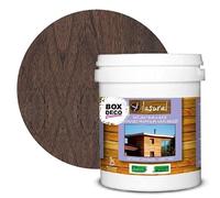 Lasure saturateur naturelle écologique bio - NATURA - Lasural - Bois intérieur et extérieur - 7 teintes - 1 L - 12 m² (Teck)