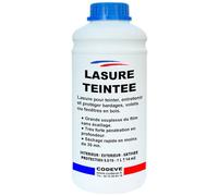 Lasure Teintee - Codeve Bois/Incolore - 1L - Intérieur/extérieur - Pour La Protection D'un Chalet, Abri, Cabane, Coffre Ou Balcon En Bois.