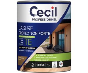 Lasure tous bois Cecil Pro LX TE - 1 Litre (Chene Ancien)