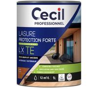 Lasure tous bois Cecil Pro LX TE - 1 Litre (Teck)