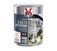 Lasure V33 Hp les contemporaines 8 ans cèdre blanc satiné 1 l - V33 - Lasure - Glycérophtalique - Bois