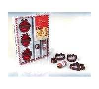 L'atelier À Biscuit Bonne Maman - Coffret Avec 3 Emporte-Pièces, 1 Coupe-Biscuit, 1 Bobine De Fil Et 1 Livre De Recettes