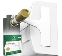 L'ATELIER DU RIDEAU❖ Support Tringle Rideaux sans percage | Polyvalent pour Coffre Volet Roulant-Dressing-Etagères-Séparation d’Espace | Adhésifs Ultra Puissants +10 kg par Support | Métal Robuste