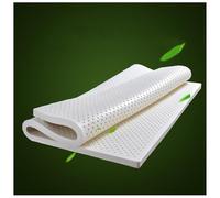Latex naturel ultra-moelleux, Surmatelas en latex 2,5 cm, ferme moyenne, soulagement des douleurs dorsales, plusieurs tailles(60x140cm(23X55in))