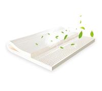 Latex naturel ultra-moelleux, Surmatelas en latex fermeté moyenne soulagement de la pression du sommeil frais plusieurs tailles(170x180cm(67x71in))