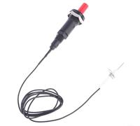 LatoYard Allumeur de barbecue à gaz de 99,1 cm, démarreur piézoélectrique sans batterie pour la cuisson en plein air, barbecue, poêle, cheminée et four