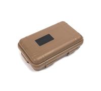 LatoYard Boîte de rangement compacte en plastique étanche pour camping, pêche, bateau, conteneur de survie hermétique et résistant aux chocs avec doublure intérieure de 3 mm, pour orange