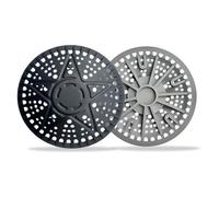 LatoYard Bouchon de vidange de douche en silicone de 140 cm, pour attrape-cheveux robuste avec design anti-obstruction multi-trous, siphon de sol de salle de bain, et flexible