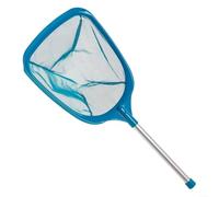 LatoYard Épuisette de piscine en maille profonde avec tige extensible de 3,6 m, doublure sans danger pour enlever les feuilles et les débris