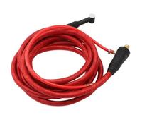 LatoYard Kit complet de torche TIG flexible WP-9F de 4 mètres, refroidi par air avec connecteur 35-70, haute flexibilité, tâches de soudage