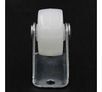 LatoYard Lot de 12 roulettes de chaise robustes de 63,5 cm en polypropylène pour meubles, chaises de bureau, chariots et petites machines, silencieuses et protection du sol