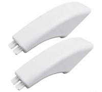 LatoYard Lot de 2 embouts de poignée de four pour modèles GE WB07K10043, AP3140301, PS228368, WB07T10144 Blanc