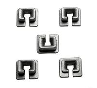 LatoYard Lot de 5 ou 10 manchons à œillets métalliques de rechange pour tête de débroussailleuse GX35, boucle à clip pour un entretien facile de la pelouse (5 pièces)