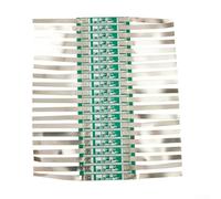 LatoYard Lot de 50 cartes de protection BMS 3 A pour batterie au lithium Li-ion 1S 3,7 V, kit de cellules 18650 avec protection contre les surcharges/décharges