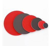 LatoYard Lot de 50 disques de ponçage ronds floqués de 12,7 cm pour voiture