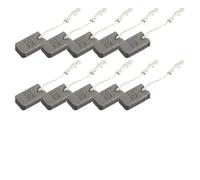 LatoYard Lot de 6 balais de charbon E64 6 x 10 x 17 mm compatibles avec Bosch GWS12-125S GWS12-150SE 1200 W meuleuse d'angle avec ressorts