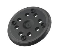 LatoYard Patin de ponçage 125 mm avec 8 trous compatible avec PEX 270 pour ponceuse orbitale aléatoire A/AE, plaque arrière en plastique et polyuréthane, forte adhérence, accessoire de 12,7 cm