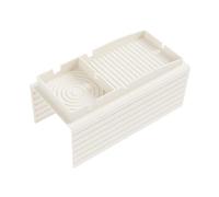LatoYard Plateau d'accoudoir de canapé en silicone antidérapant avec porte-gobelet, panier latéral multifonction pour collations, téléphones, tapis de rangement plat pour lit, sol, 42 cm, noir