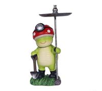 LatoYard Porte-encens en résine en forme de hérisson mignon, figurine d'animal pour décoration de jardin, statue moderne pour la maison et la fête (F333616)