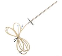 LatoYard Sonde de température RTD pour grills Traeger 22 34 Series 7,36 pouces en acier inoxydable Thermomètre à viande