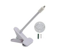 LatoYard Support de serrage flexible en métal compatible avec TP-Link Tapo C200 C210 C220 C201 C202 C211, support de caméra de sécurité réglable avec libération rapide, installation sans dommage