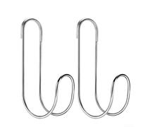 LatoYard Support de tuyau en métal 304 Charge 20 kg Crochet de rangement | Acier inoxydable 304, finition antirouille, empêche les enchevêtrements du tuyau, garde le jardin bien rangé