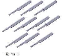 LATRAT 10 pièces Système Push Pull pour portes Fermeture de portes Push Pull, Décroche magnétique fermeture magnétique pour l'ouverture/fermeture de la porte par simple pression d'un bouton