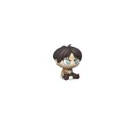 Plastoy L'Attaque des Titans Tirelire Chibi Eren Jaeger - Plastique - 13 cm