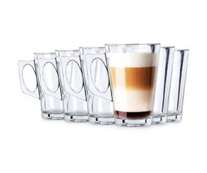 Latte-Kaffeegläser 255 ml 6 Stück.
