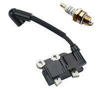 Latuwa Bobine d'allumage 291337001 et bougie d'allumage BM6A pour débroussailleuse Ryobi RY251PH RY252CS RY253SS RY254BC 25cc 25cc 25.4cc