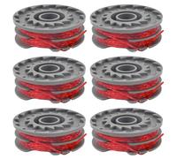 Latuwa Bobines de tête de débroussailleuse FLY021 FLY21 513937190 pour Flymo 2000 CTXT25 EIT23 EIT250 ET23 MET230 Twin Mini Trim Auto 2003 250DX 300 Twin 300DX Power Contour 600HD Power Trim 500XT
