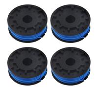 Latuwa Lot de 4 bobines de fil en nylon pour débroussailleuse MacAllister MGT430 430 W, GT2826 430 W 1,65 mm