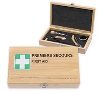 LAUBLUST Ensemble d’ouvre-Bouteille - Coffret Cadeau 5 pièces d’Accessoires pour Le vin - Coffret Sommelier en Bois - Premiers Secours | Cadeaux d’Anniversaire pour Amis & collègues