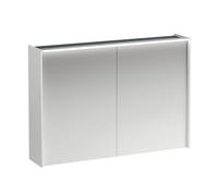 LAUFEN Armoire de toilette Lani, deux portes, avec élément déclairage LED, 1020x210x715mm, 1, H4037921122601, Couleur: Blanc mat