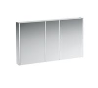 LAUFEN Armoire de toilette Running Frame 25, éclairage vertical, arrêt extérieur/droit, 750x1300, H4087049001441, Exécution: Pièces latérales en miroir