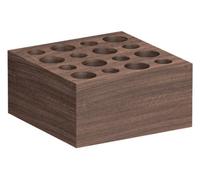 LAUFEN ASSIST Box, carré, avec 16 trous de fixation, 89x89x44mm, noyer, H385AS06290001