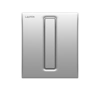 LAUFEN AU101 INEO plaque de fixation, pour urinoir, 125x10x145mm, H9091010070001, Couleur: Chrome Mat